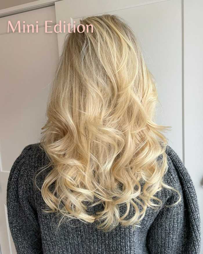 MINI CURL BAND™ - BABY PINK - PAGE OCH MELLEMLANGT HÅR