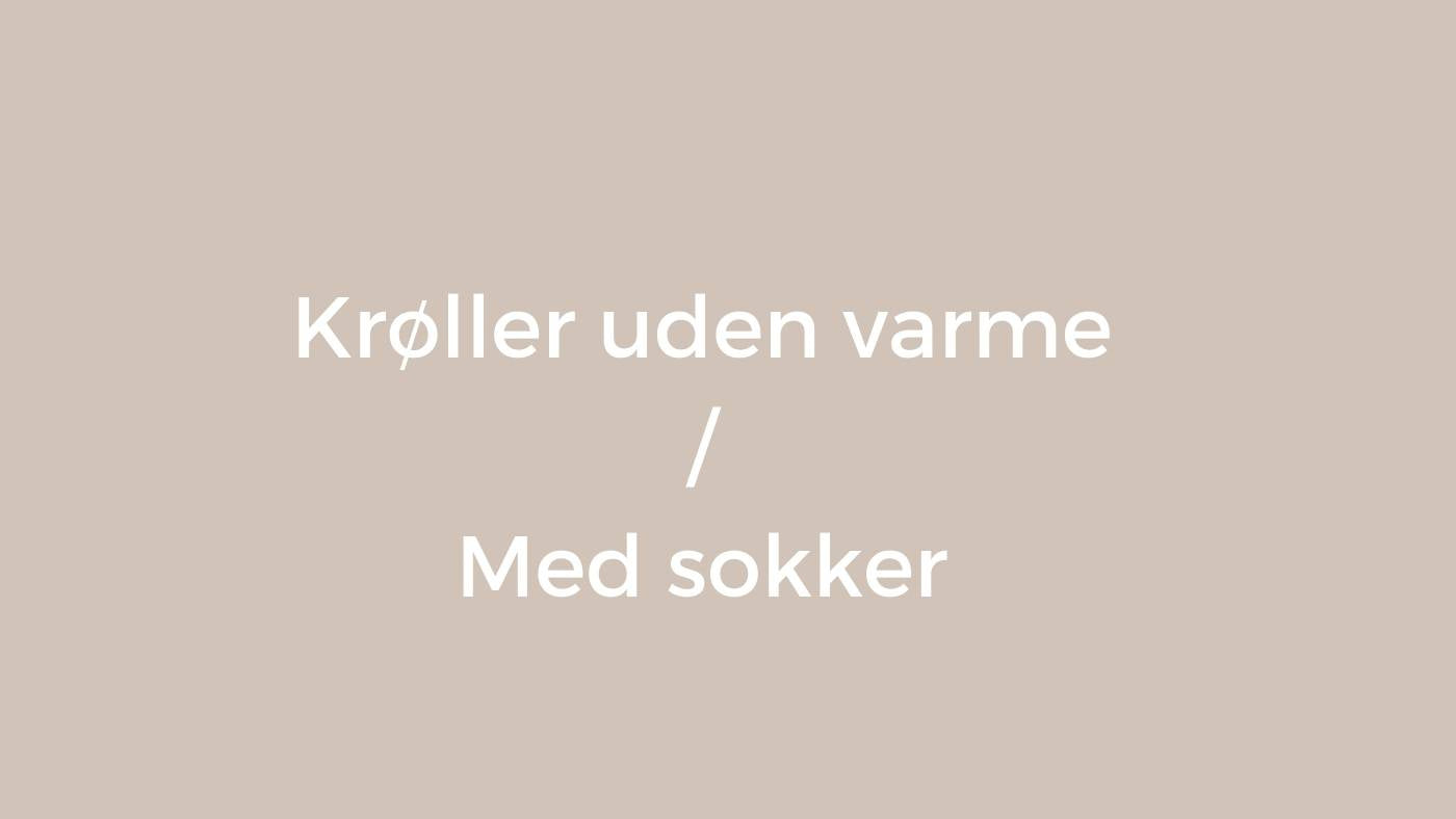 Krøller med sokker