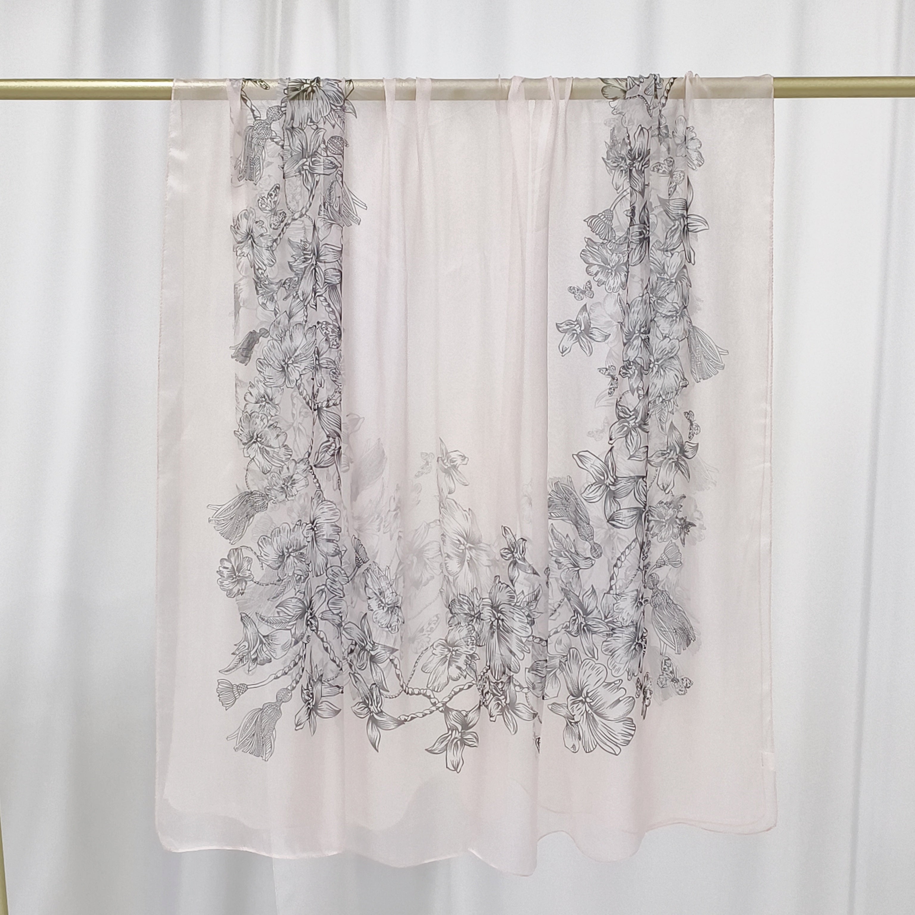Italiensk Silkeslips | Liberty | 110x180 cm