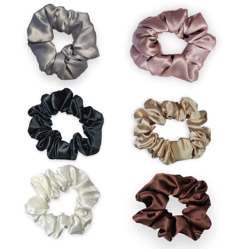 silke scrunchie 6 pak