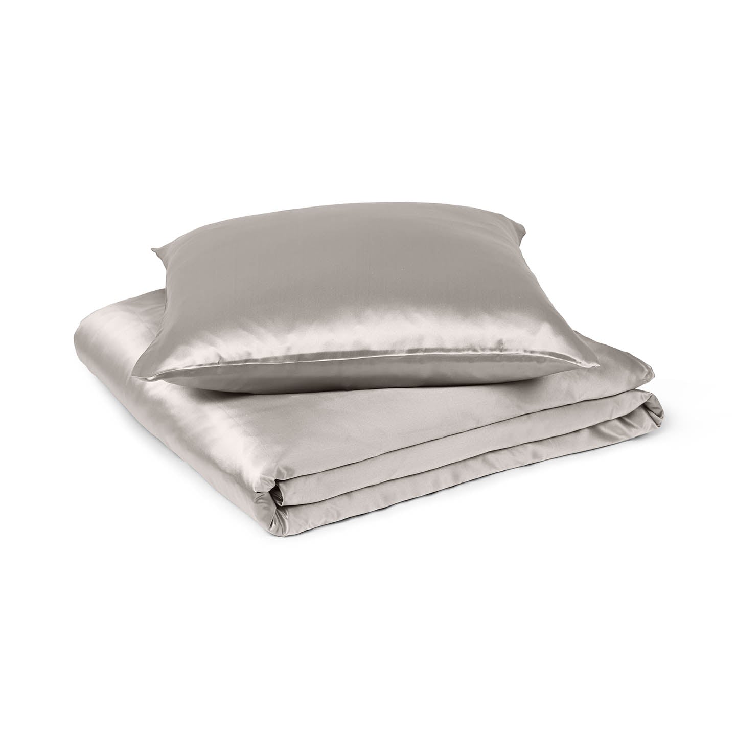 SILKE SÄNGTÄK (Duvslakan | Kuddöverdrag | Beige