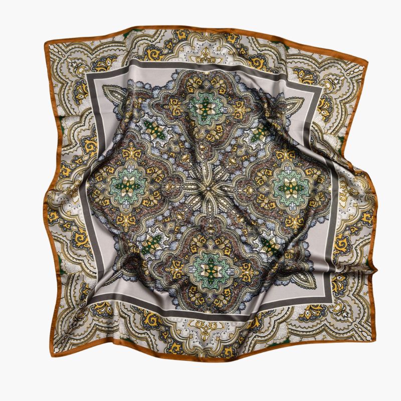 Silkescarf | Tiara | 90 CM