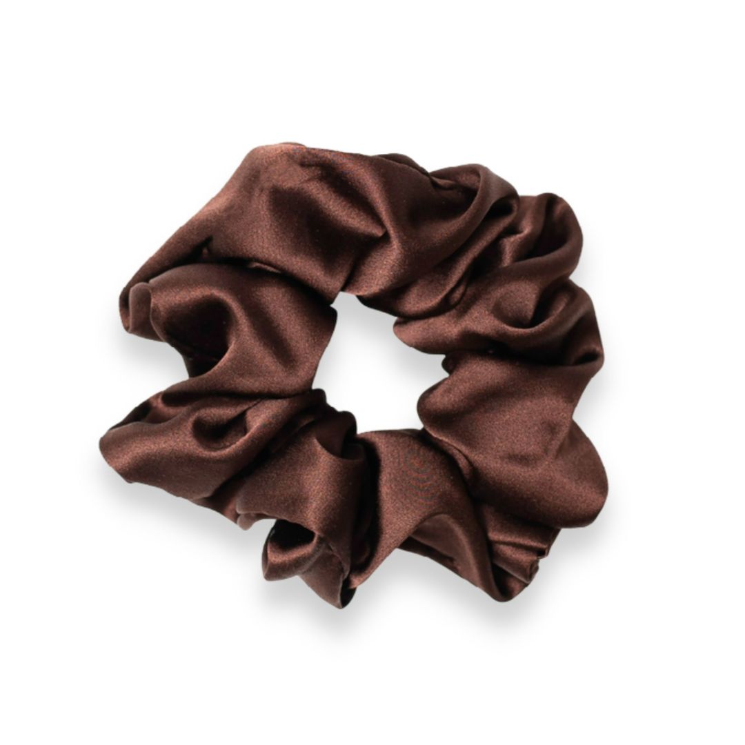 SILKE SCRUNCHIE ORIGINAL - CHOKLAD