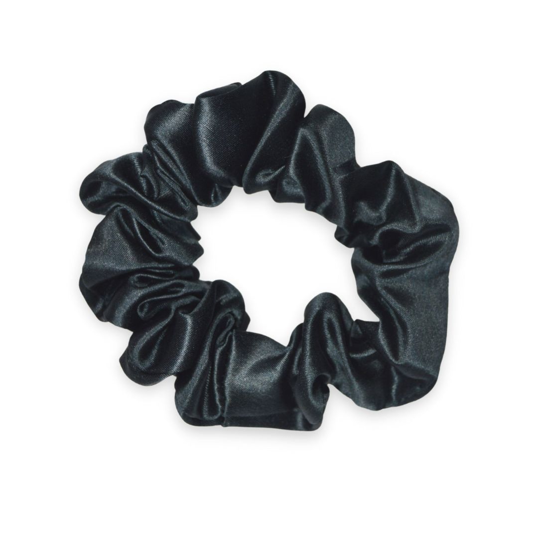 SILKE SCRUNCHIE ORIGINAL - SVART