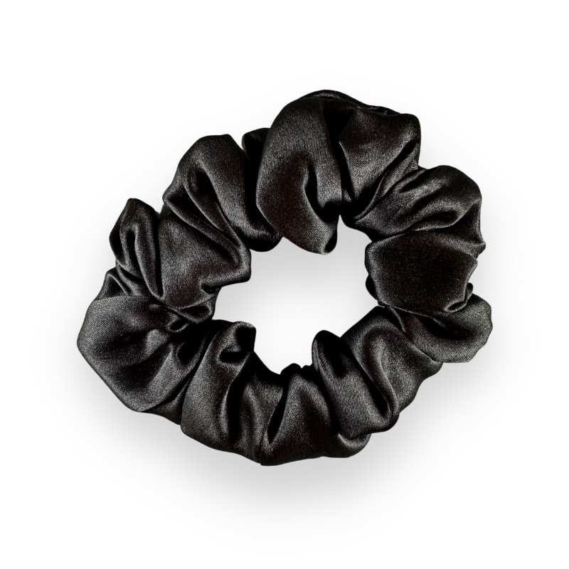 SILKE SCRUNCHIE ORIGINAL - MÖRKEGRÅ