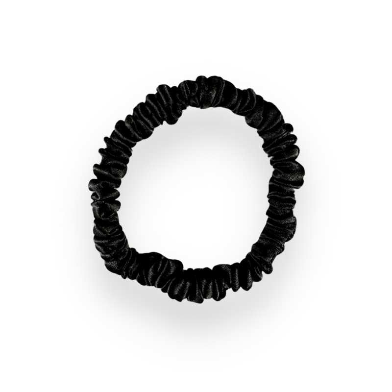 silke_scrunchie_mini_mørkegrå