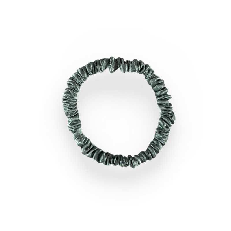 silke_scrunchie_mini_ocean green