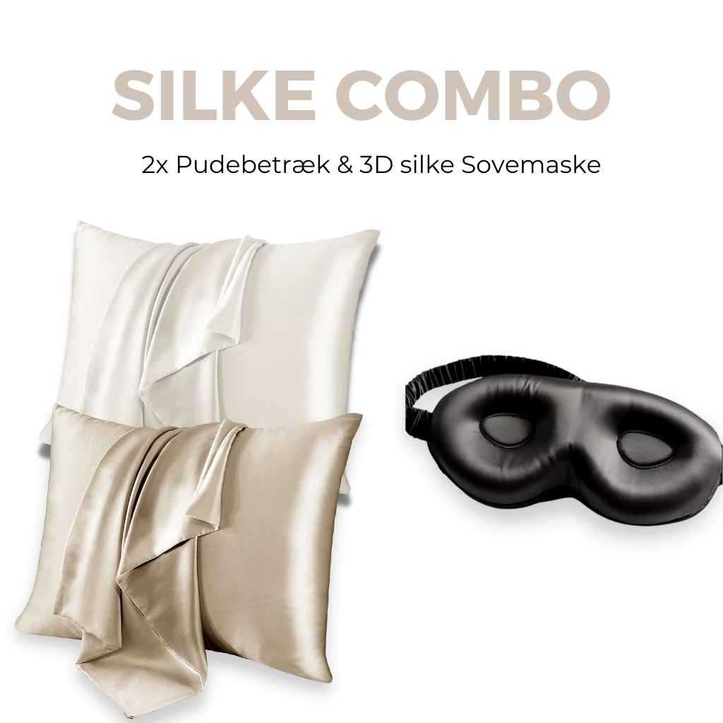 silke sovemaske og silke pudebetræk